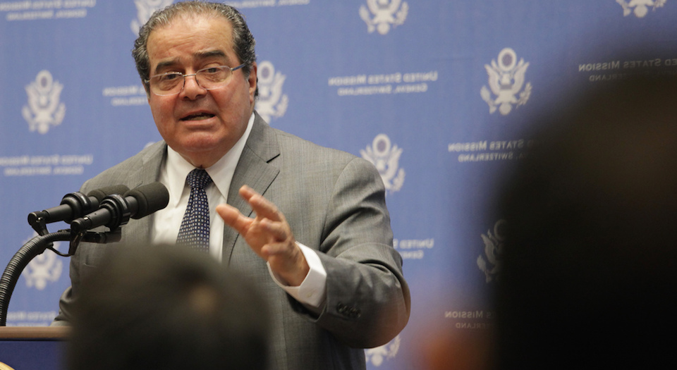 Antonin Scalia: defending democracy against judicial agitation