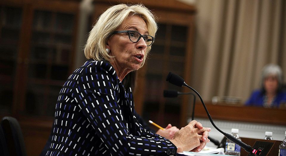 Betsy DeVos is right about Title IX