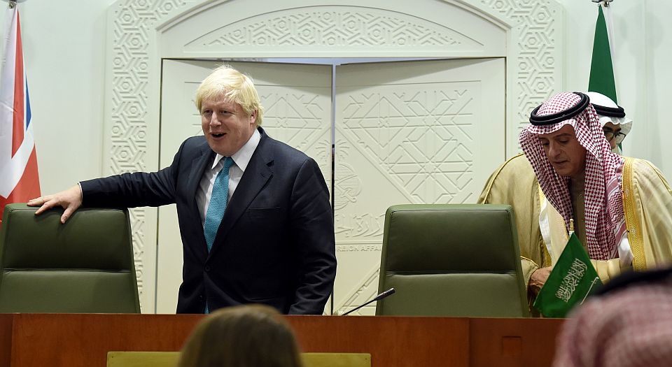 Boris Johnson: making a mockery of geopolitics