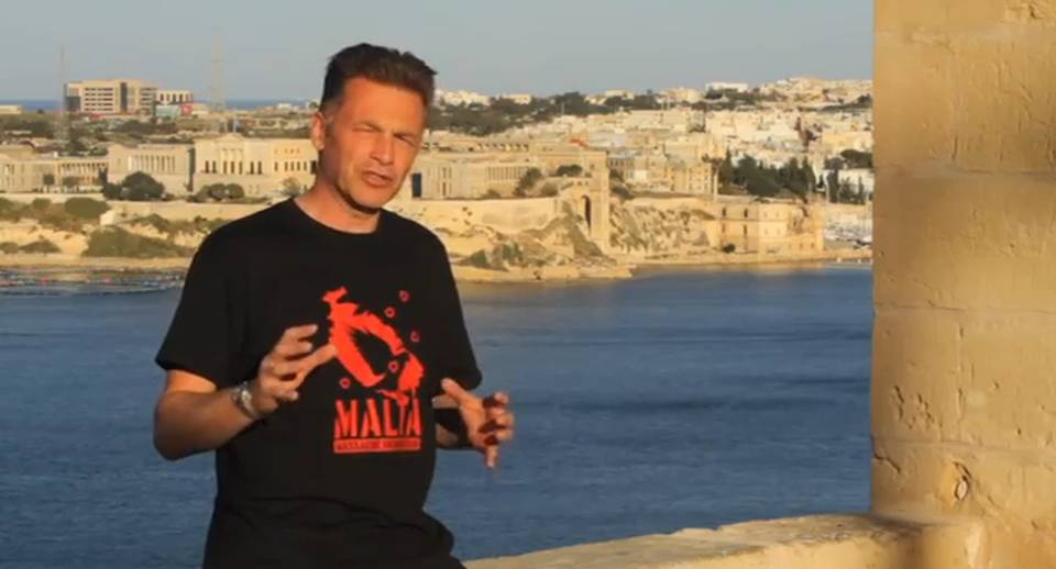 Chris Packham: getting in a flap over Malta