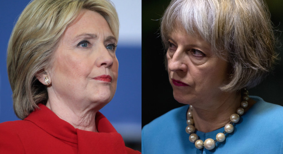 Clinton and May: the hollow women of politics