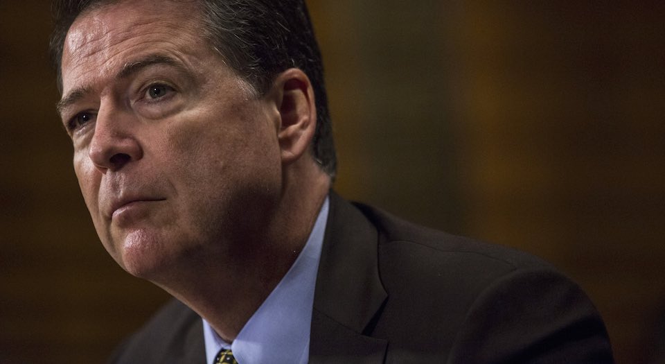 Comey, hero of the #Resistance? Please