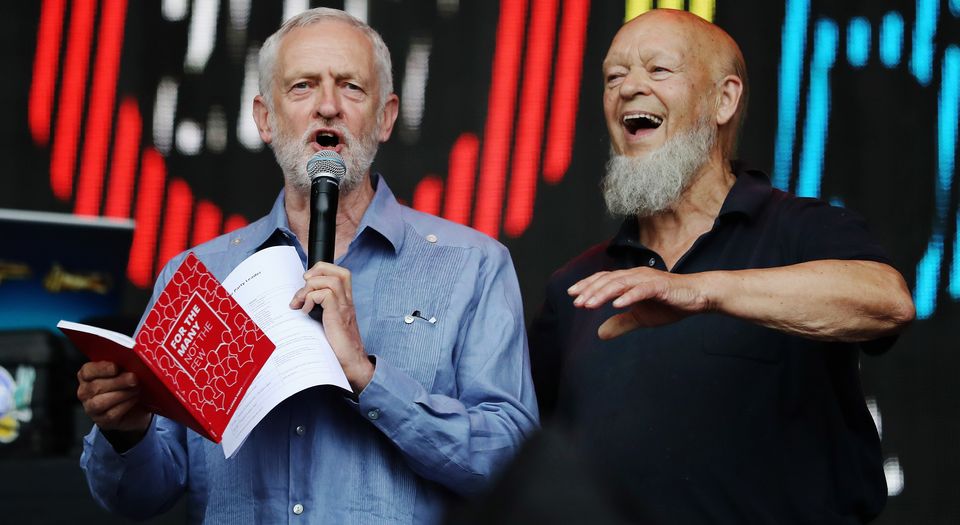 Corbyn at Glasto: hero of the leisured class