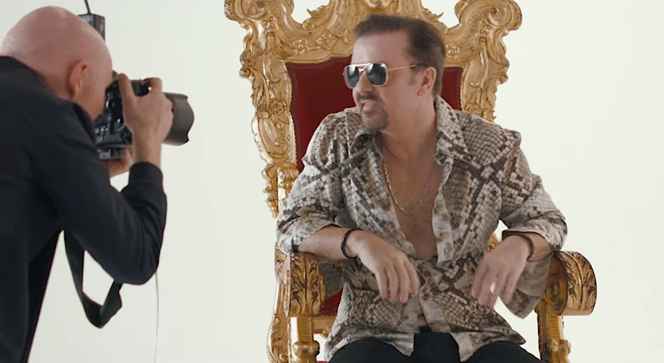 David Brent: still chasing fame