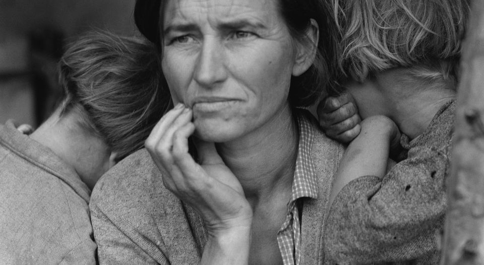 Dorothea Lange can speak for herself