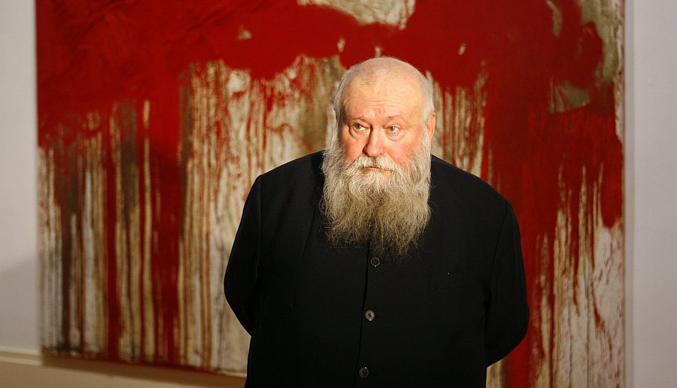 Hermann Nitsch: Blood on the museum floor