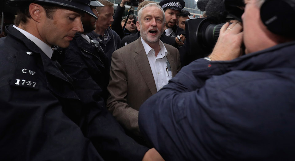 Political baldies squabbling over a broken comb