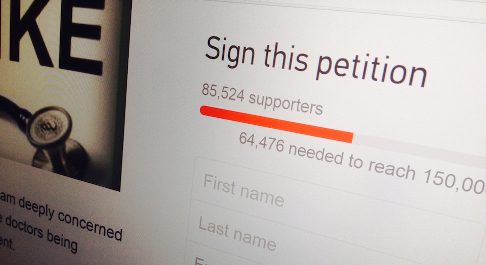 The degradation of the right to petition