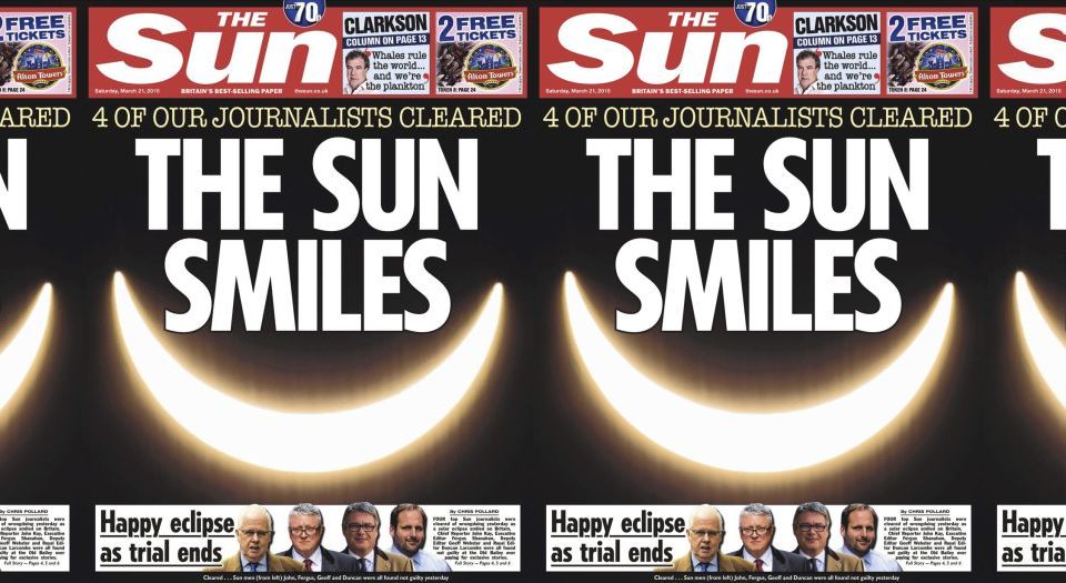 The Sun 4: ‘Guilty’ of being journalists