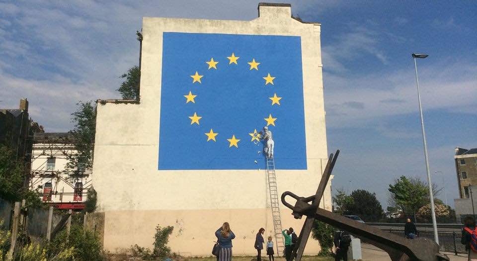 Three cheers for Banksy’s Dover mural