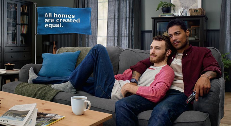 TV ads: why whites and straights are out