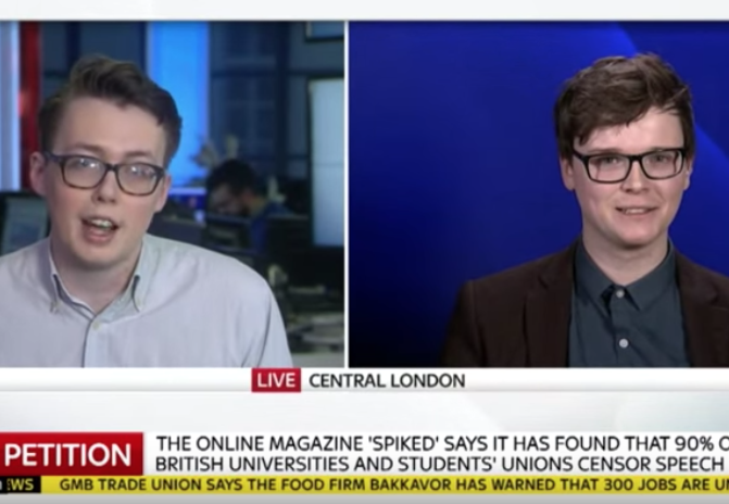 Tom Slater debates free speech