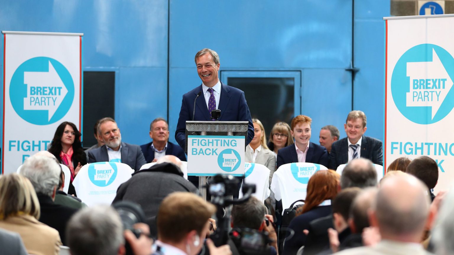 If you believe in democracy, then vote for the Brexit Party