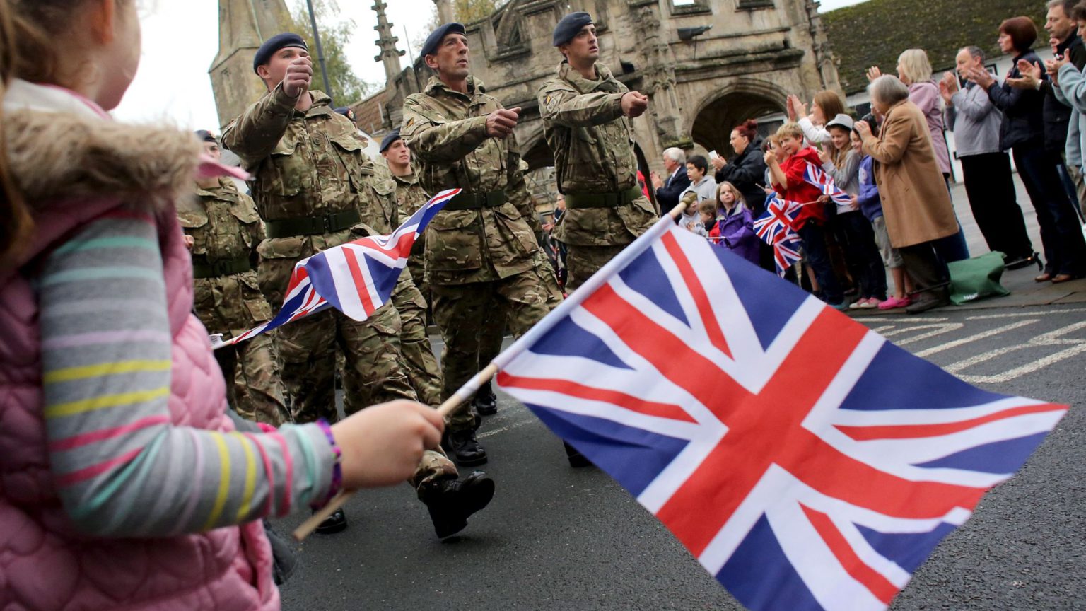 According to the British Army, it’s extremist to be a patriot