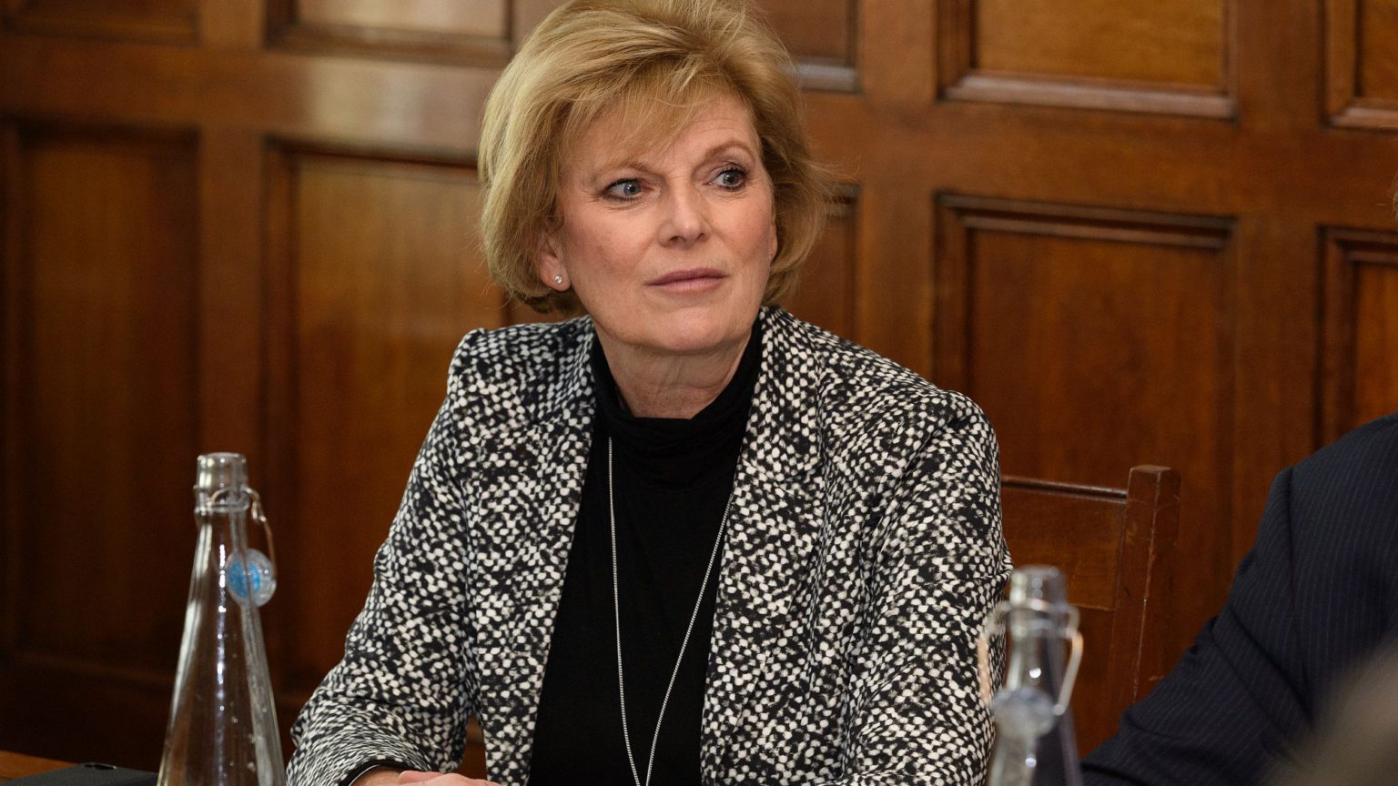 Is it against the law to protest against Anna Soubry?