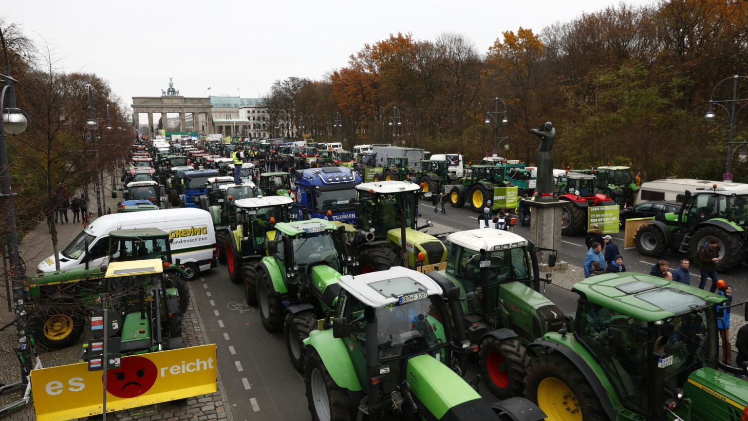 Now German farmers are revolting