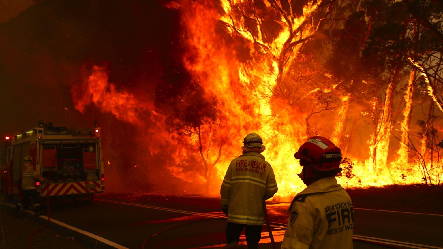 Stop getting all Biblical about the bushfires