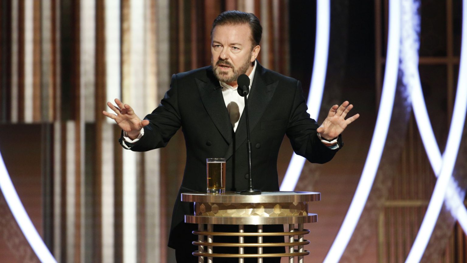 Ricky Gervais bursts Hollywood’s woke bubble