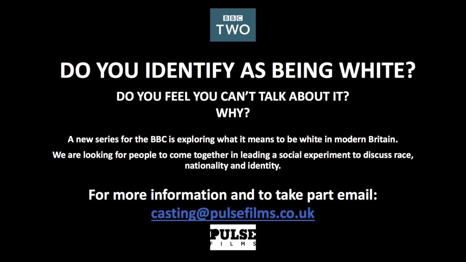 Why is the BBC promoting white identity politics?