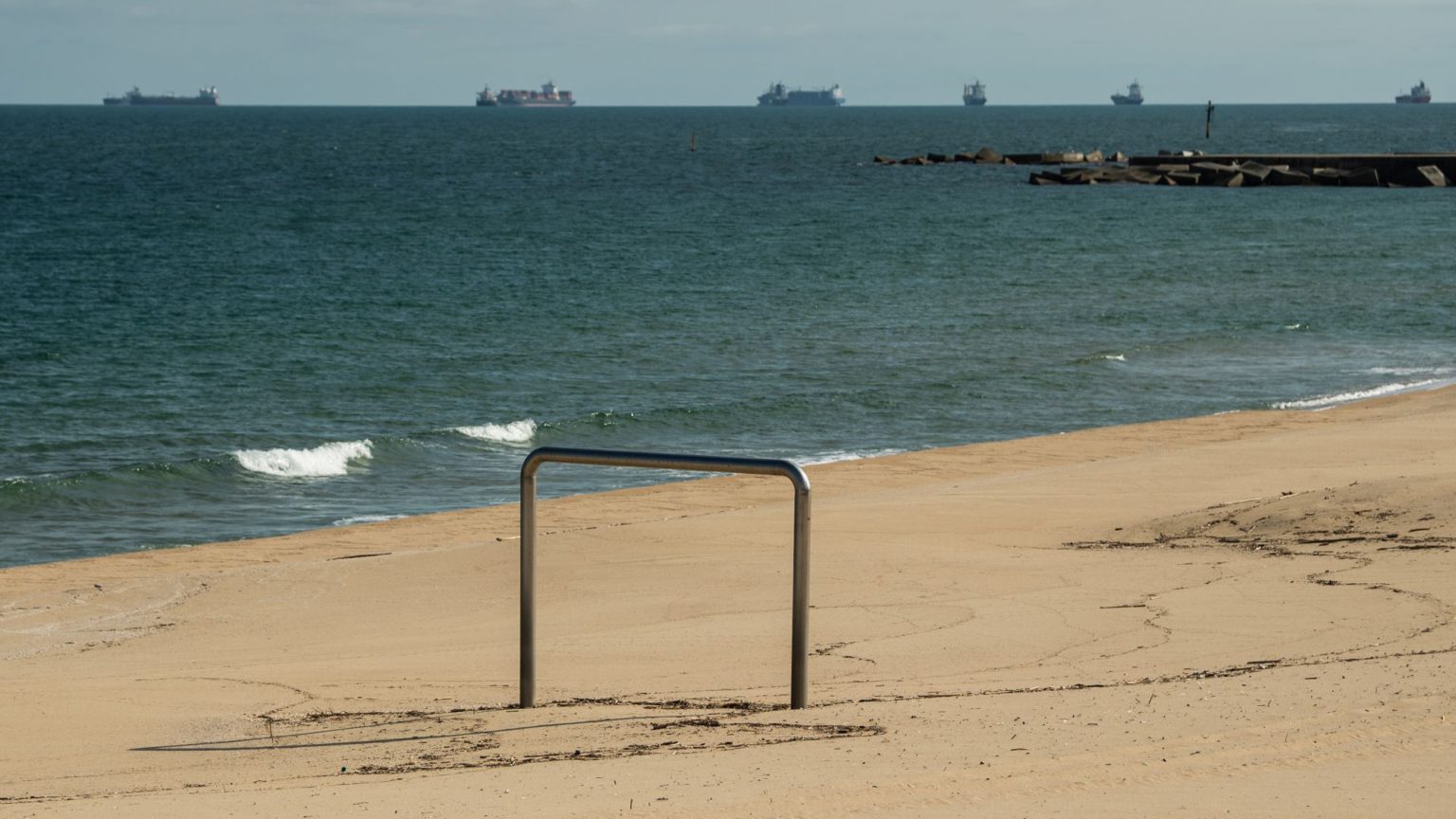 Bleaching a beach: the maddest Covid response yet?