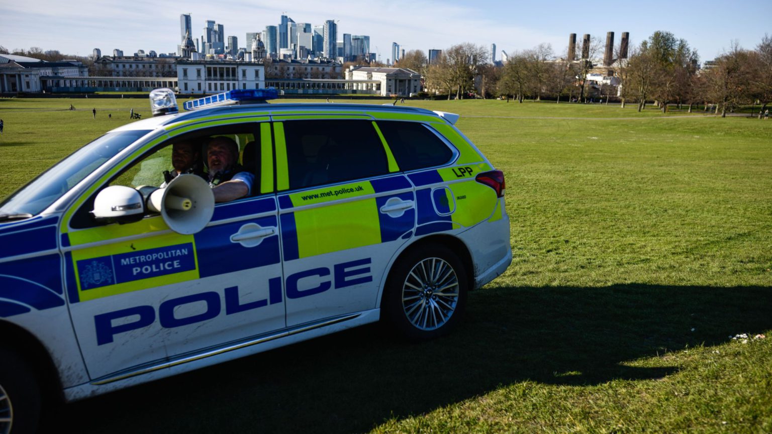 In London today, the police behaved disgracefully