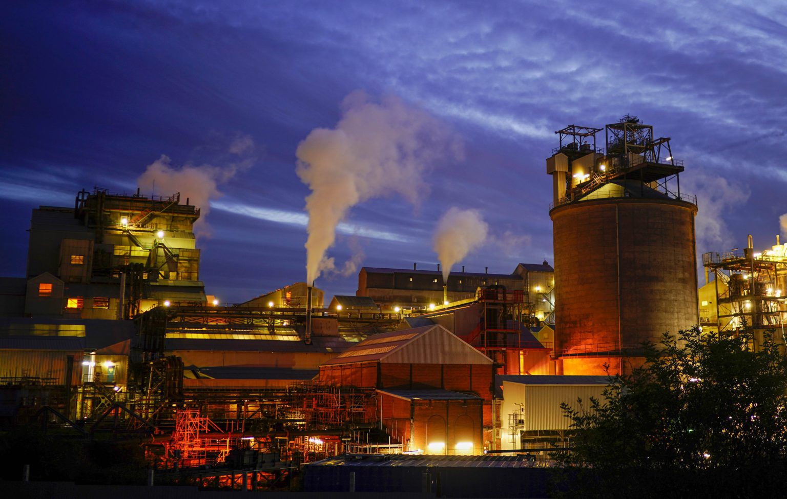 A general view of the Ineos Brine Processing Plant, Northwich, 28 October 2019.