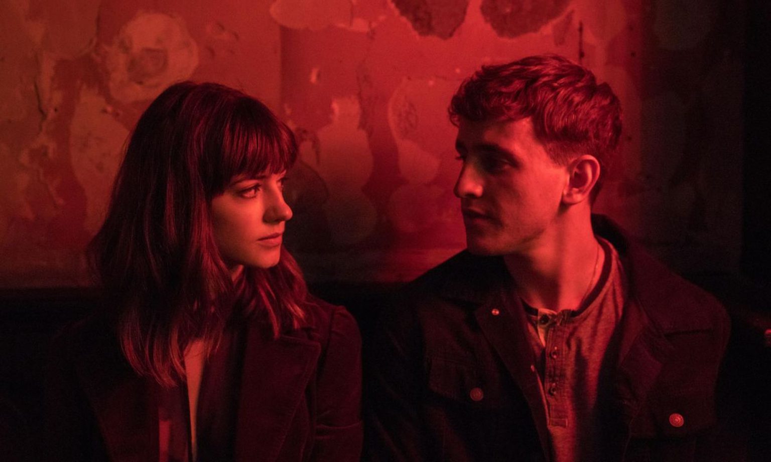 Daisy Edgar-Jones and Paul Mescal starring as Marianne and Connell in the 2020 BBC series Normal People. 