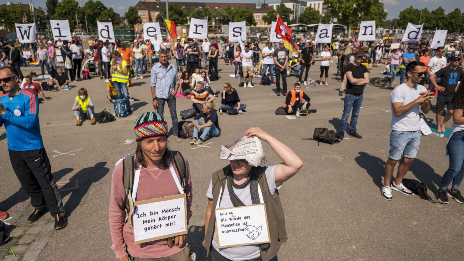 The pandemic must not be used to silence protest