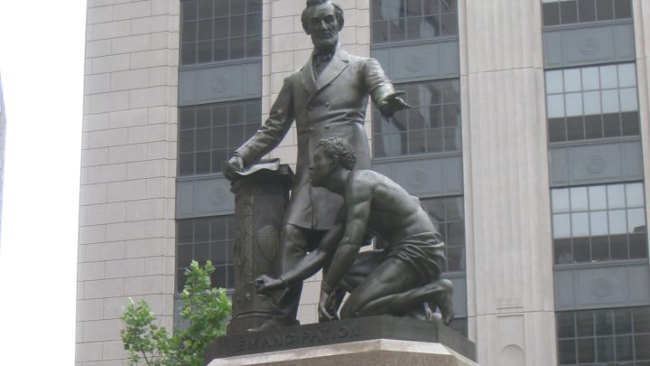 How dare they remove the Emancipation Memorial?