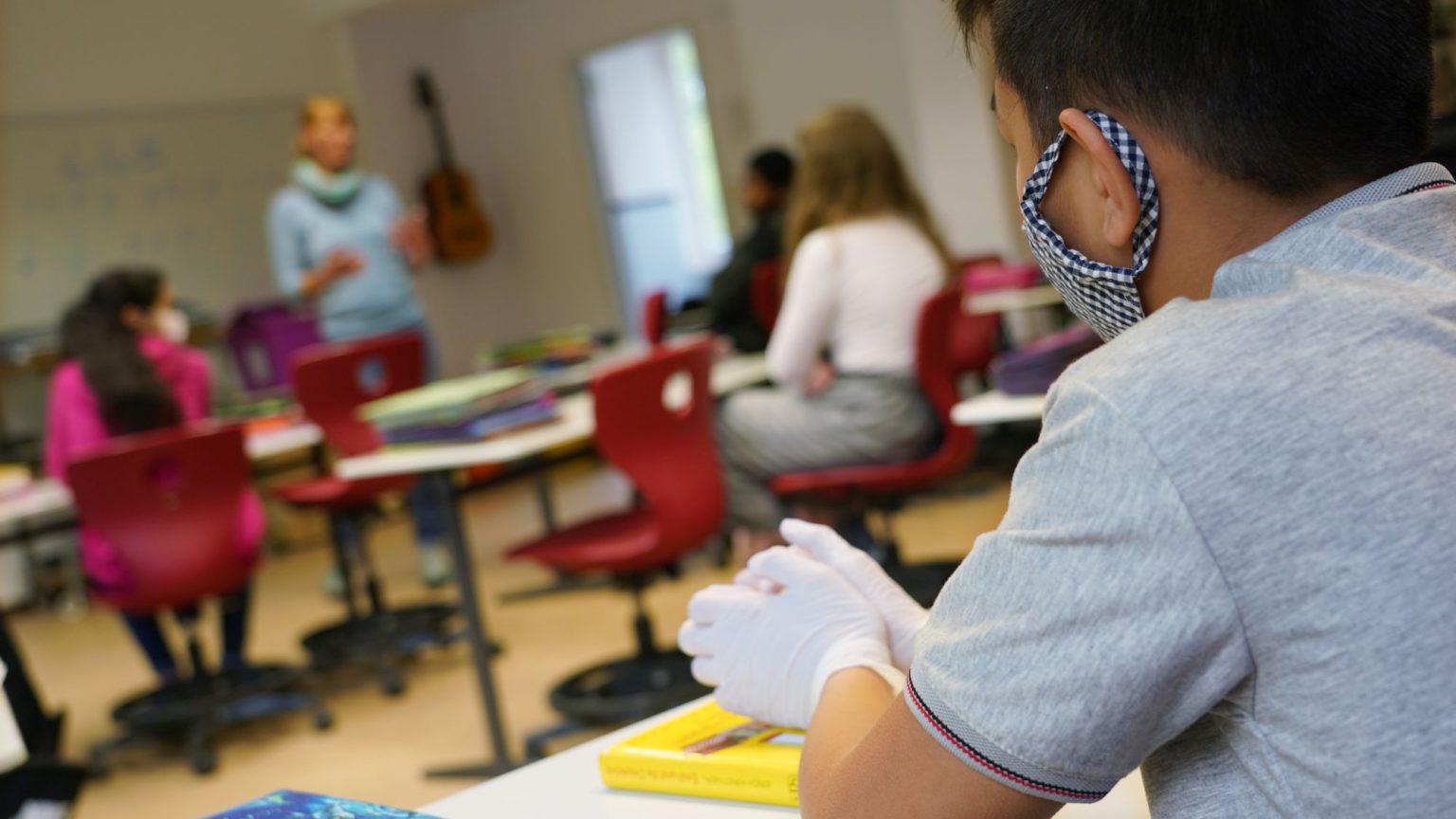 Keep masks out of the classroom