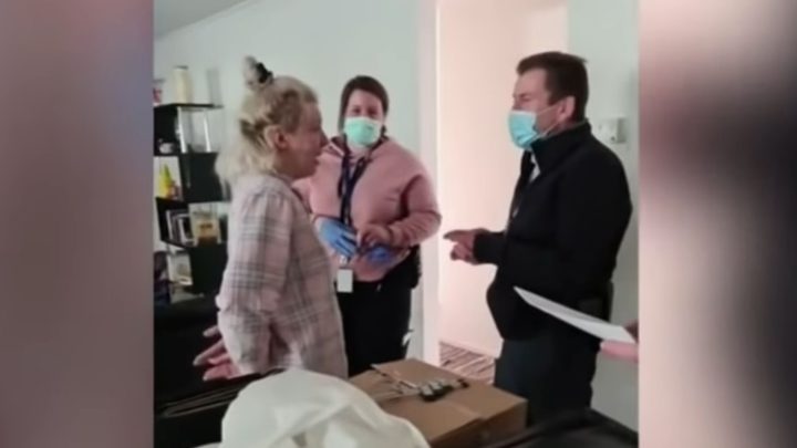 Arresting pregnant women for posting on Facebook