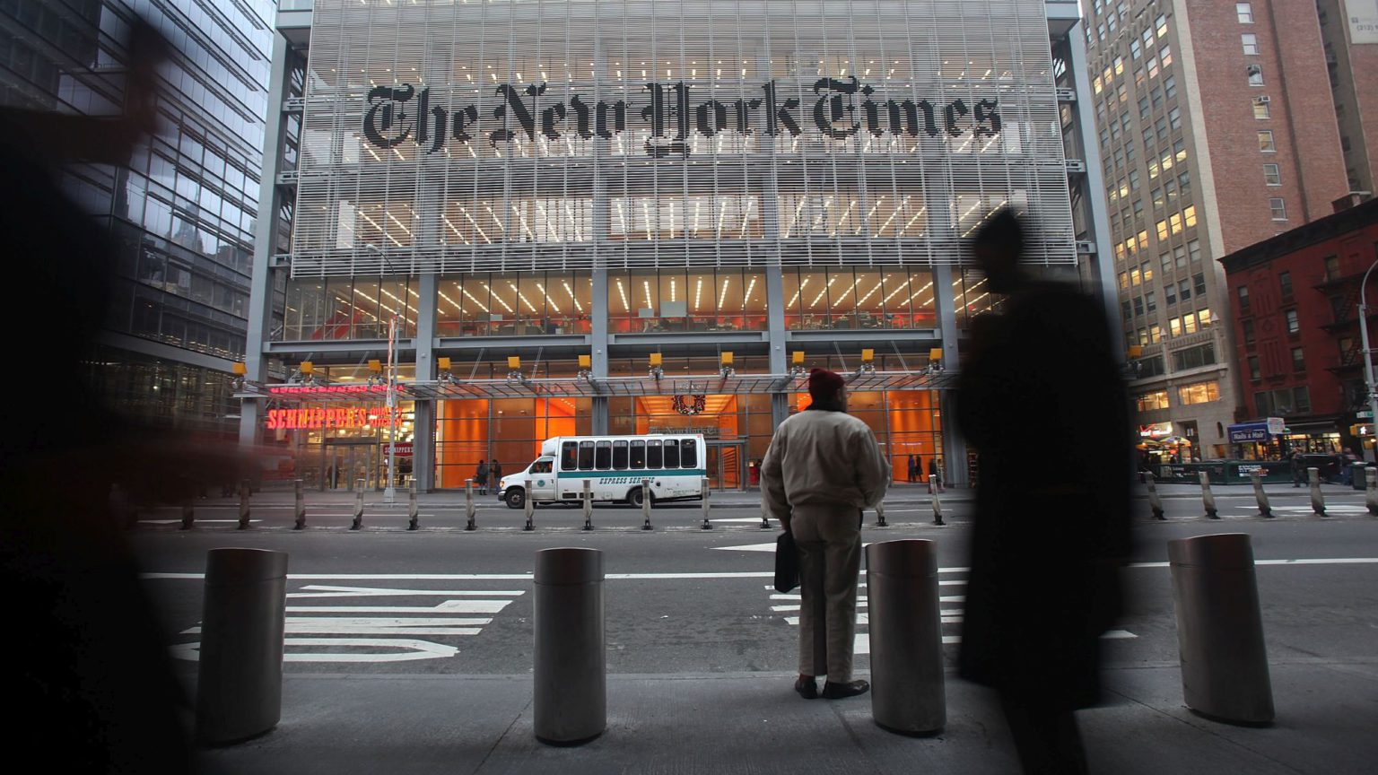 The <em>New York Times</em>’ mask has slipped