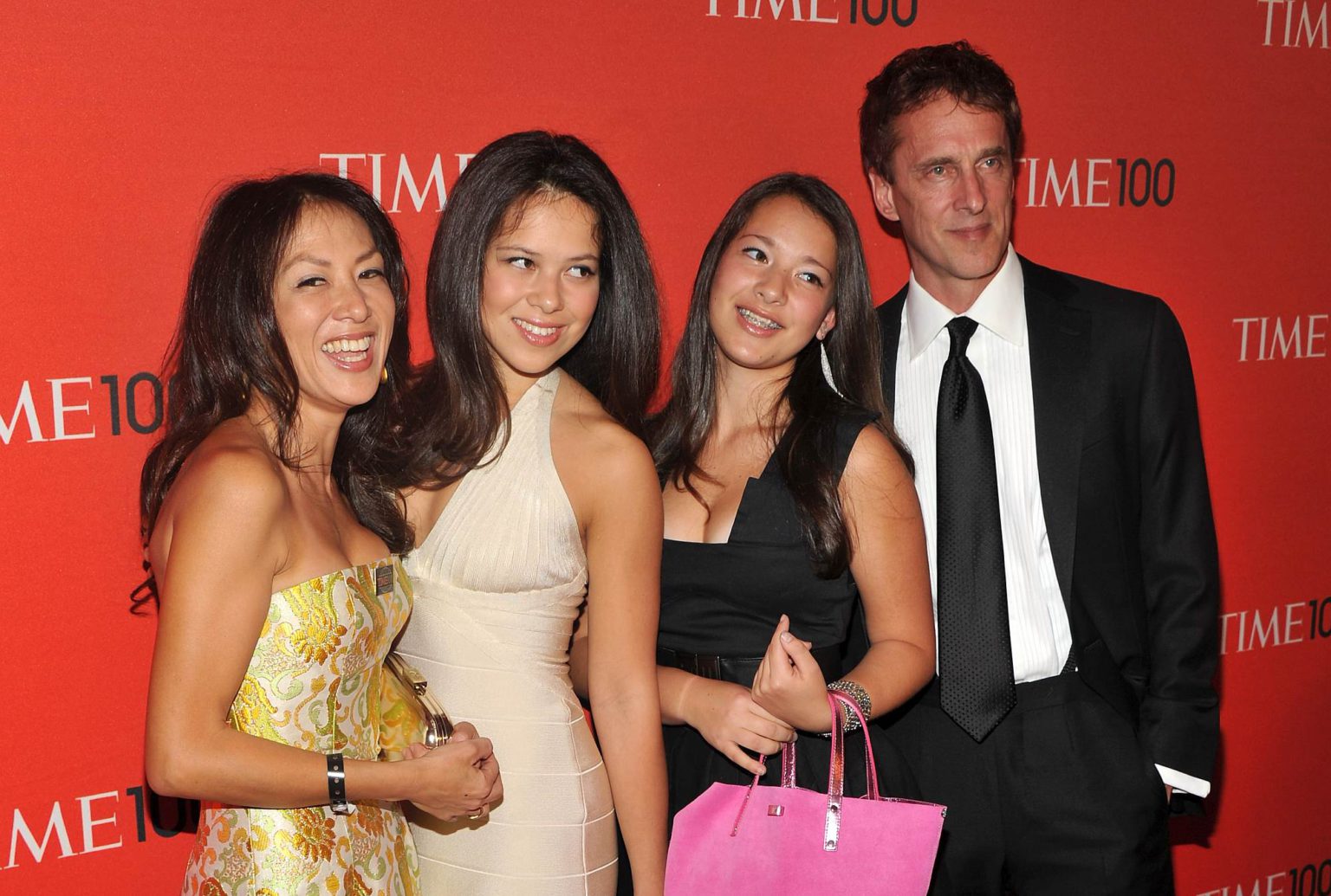 Author Amy Chua (left) attends the TIME 100 Gala at Lincoln Center, New York City, on 26 April 2011.