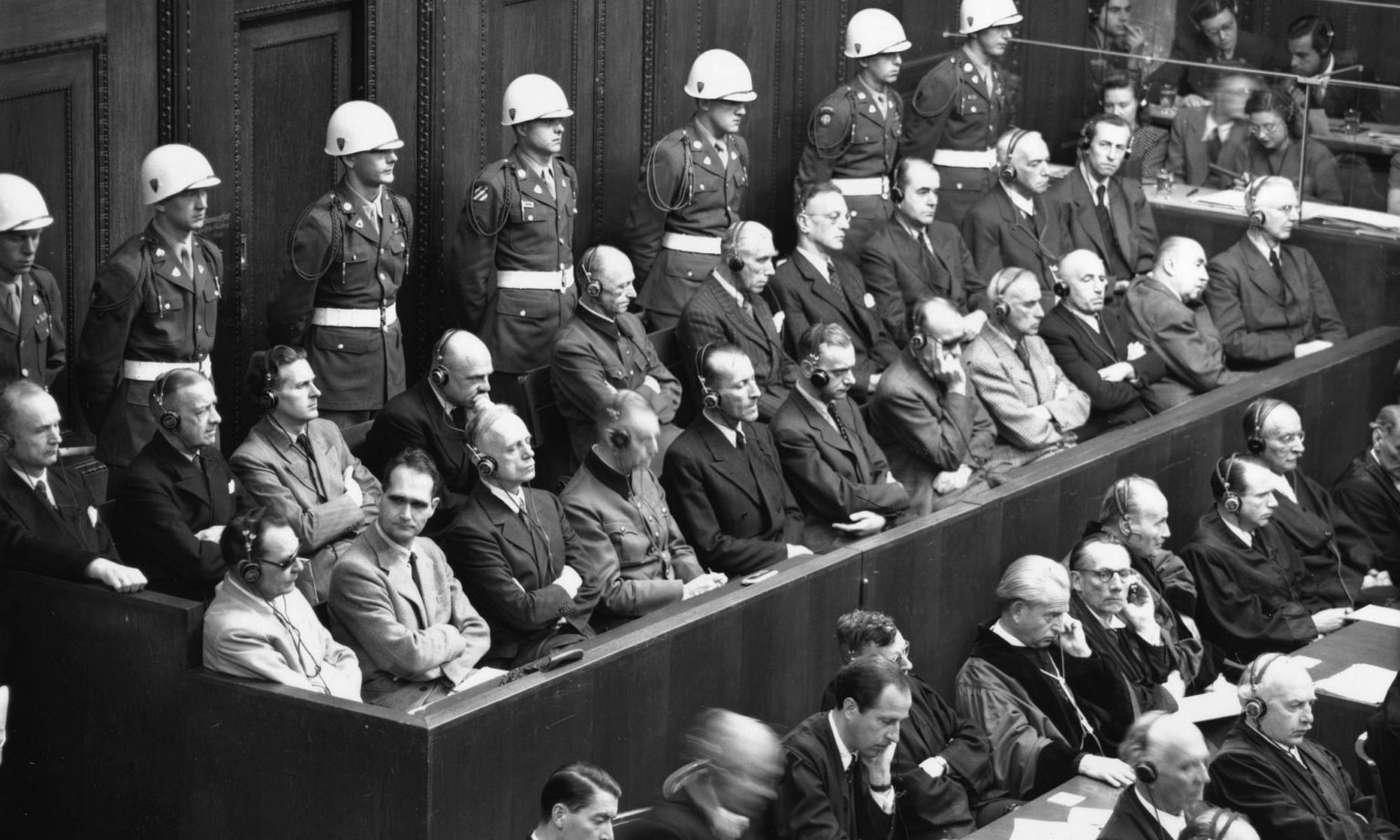 The Nuremberg Trials: fascism as a morality play