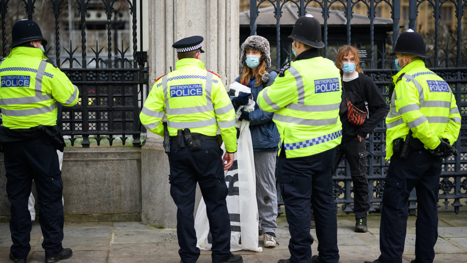 End the lockdown on protest