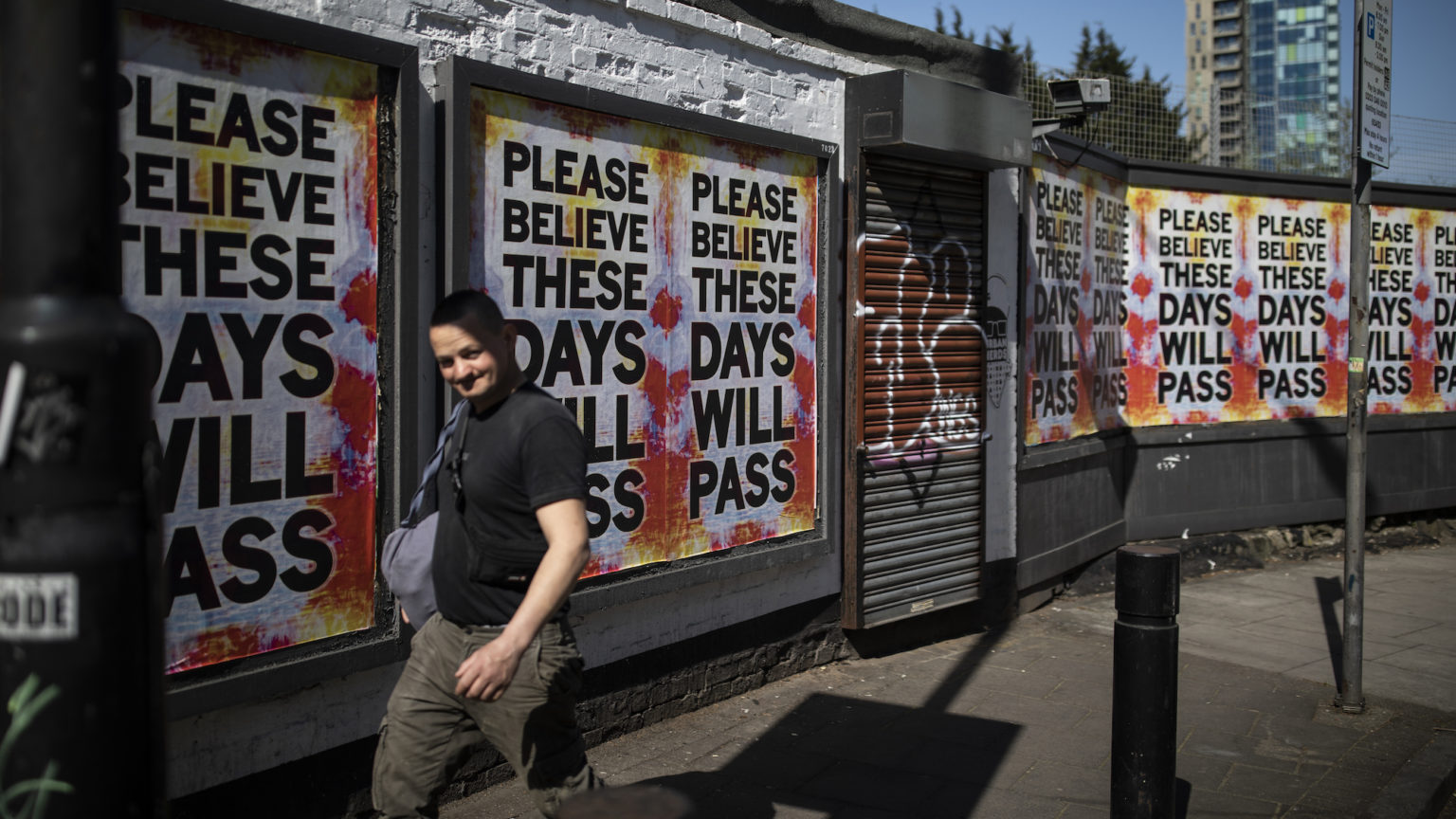 Now anti-lockdown posters are being censored