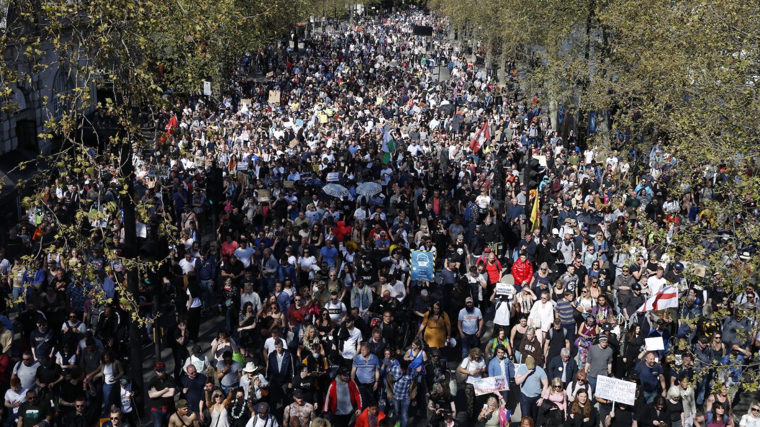 Opposition to lockdown is on the march