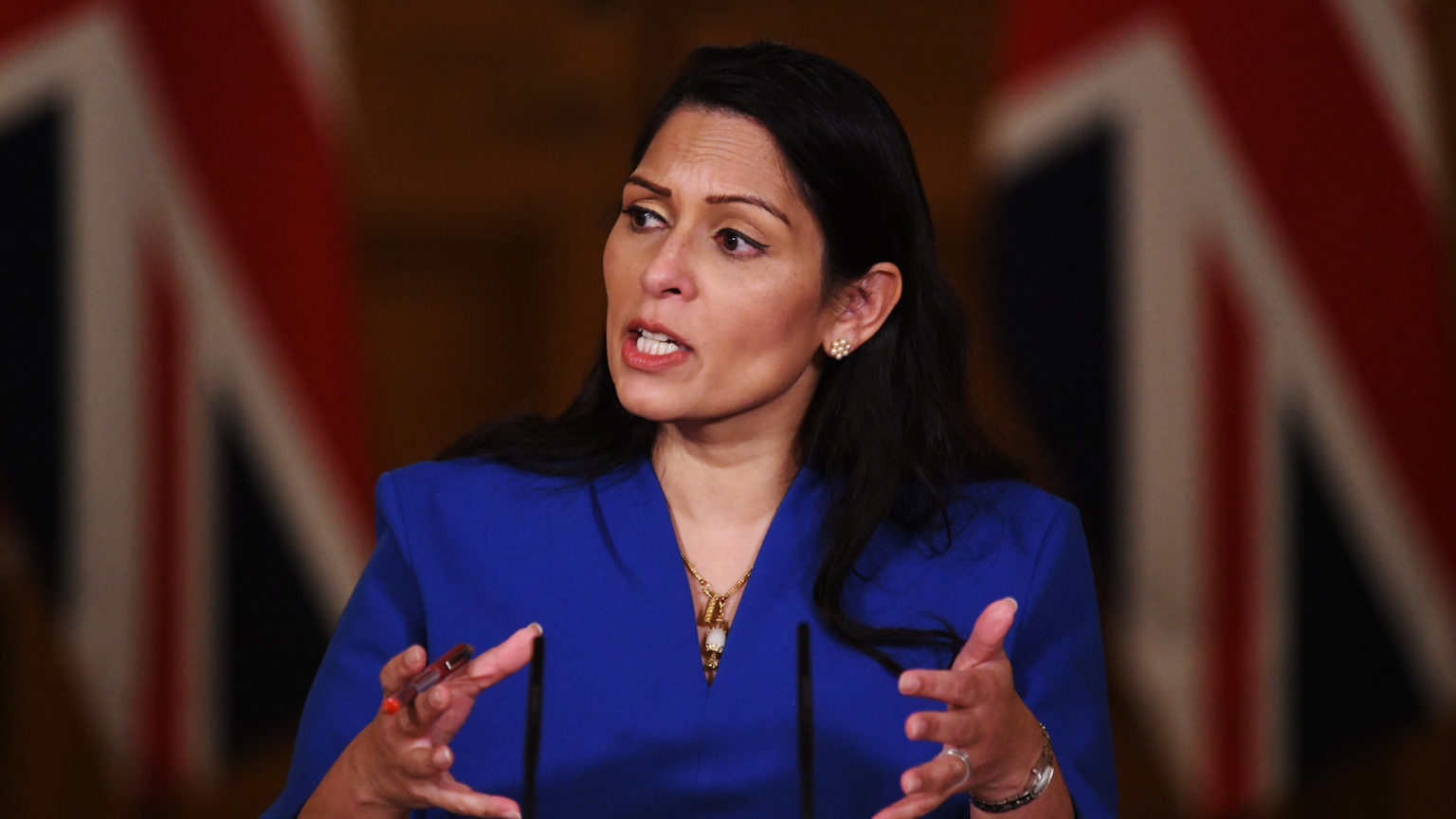 Why are liberals sharing fake news about Priti Patel?