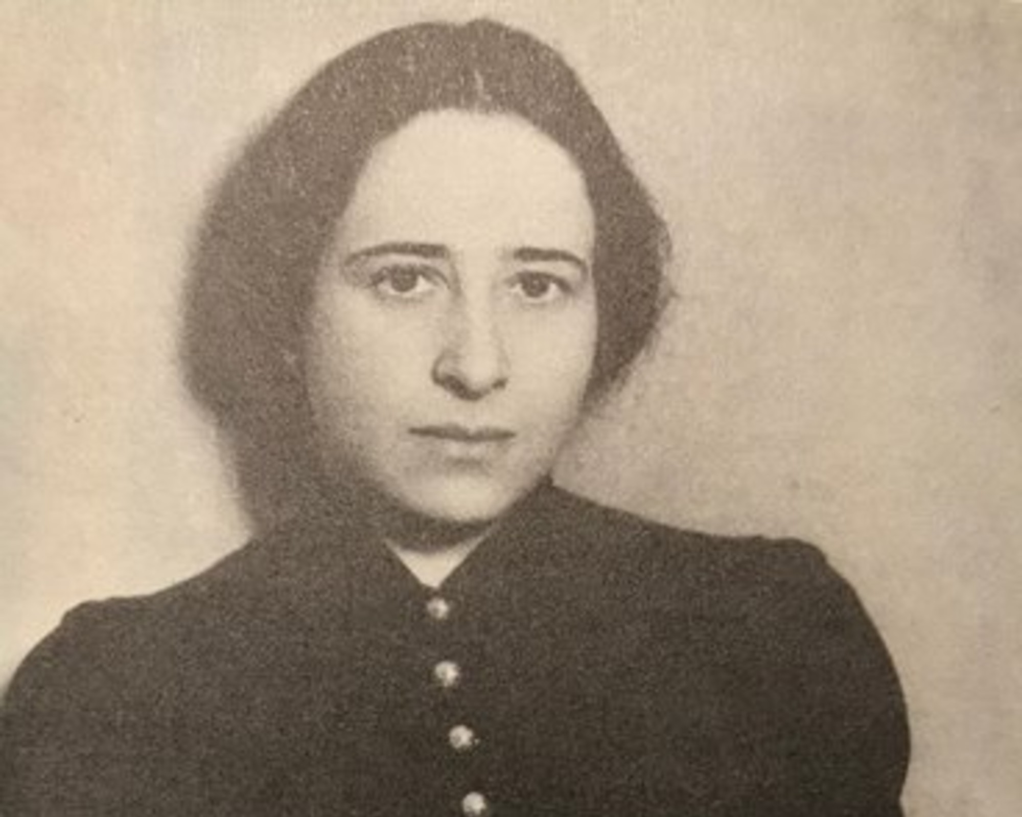A 27-year-old Hannah Arendt pictured in 1933.