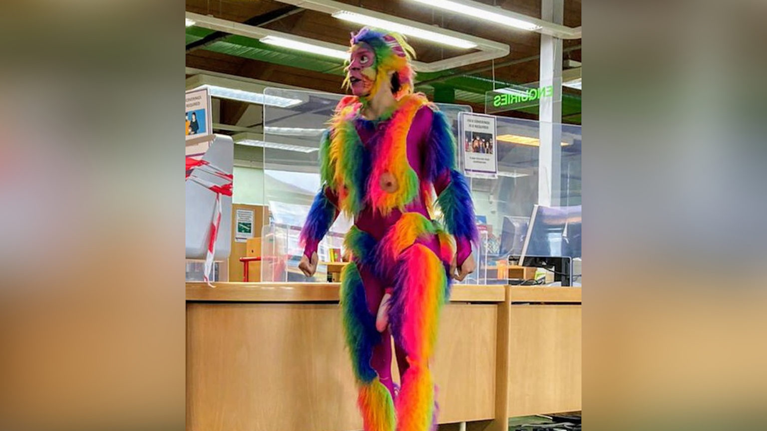 The ‘rainbow dildo butt monkey’ is no laughing matter