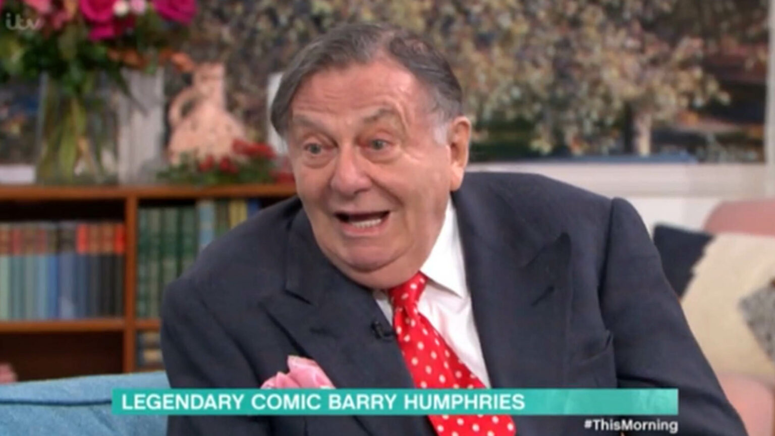 Barry Humphries was joking, you fools