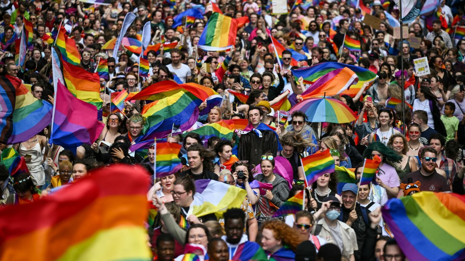 Pride flags