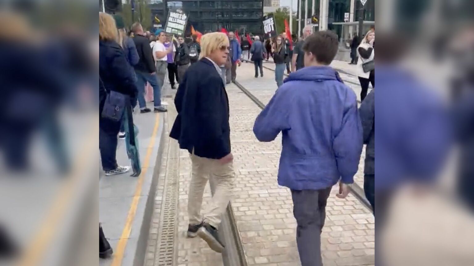 Michael Fabricant and the double-standards over protests