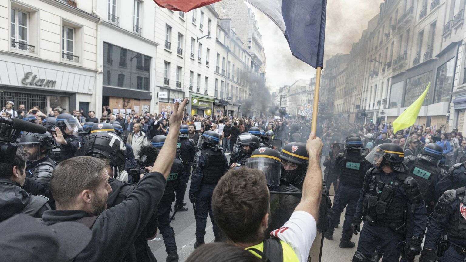 French workers are rising up