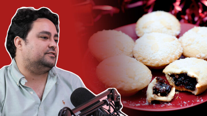 Jailed for serving mince pies