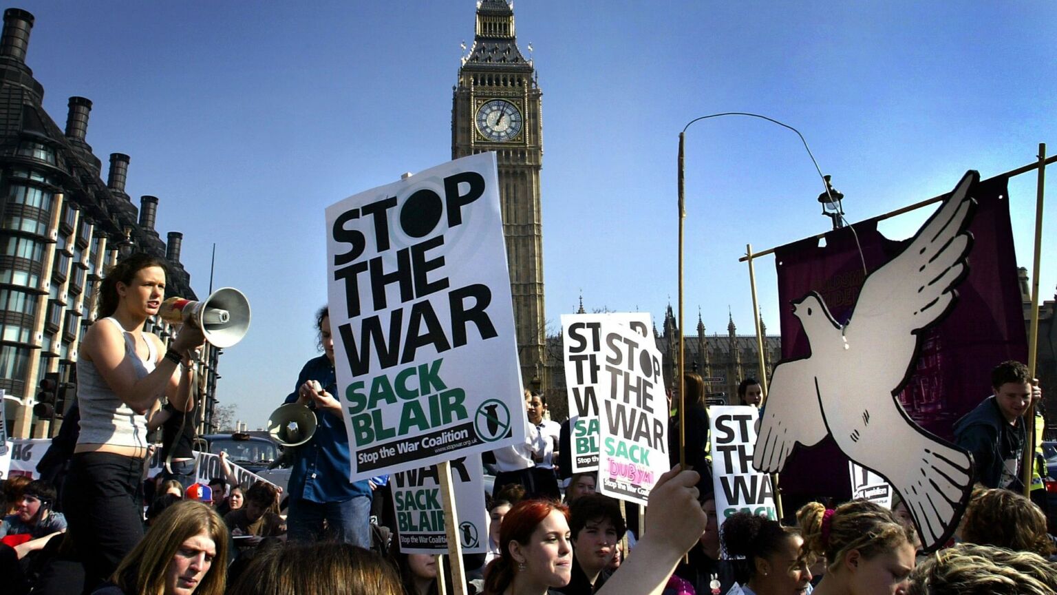 The Iraq War protest: the largest virtue-signal in history