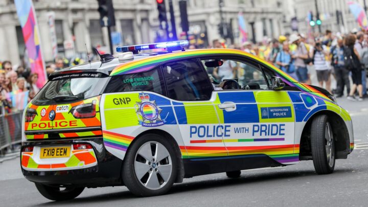The British police are institutionally woke