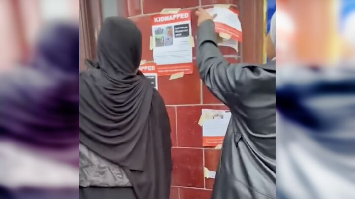 The disgusting bigotry of the poster-rippers