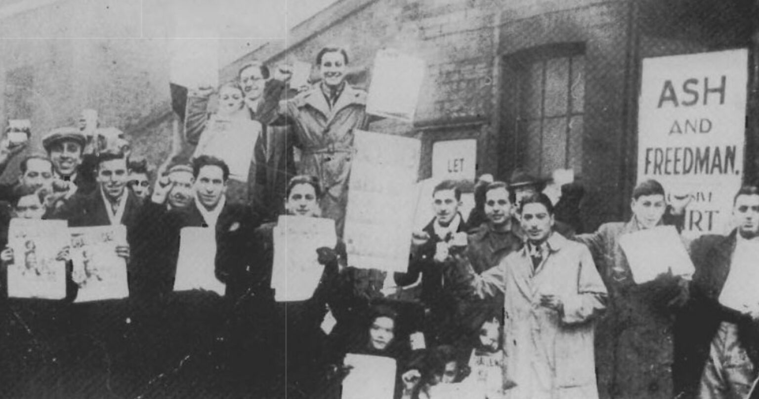 Young Communists in Manchester in the 1930s.