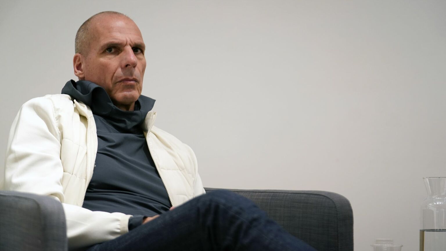 Why was Yanis Varoufakis banned from Germany?